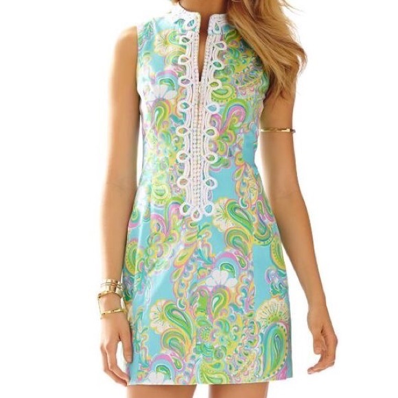Lilly Pulitzer Dresses & Skirts - Lilly Pulitzer Alexa shift dress Double Trouble 2